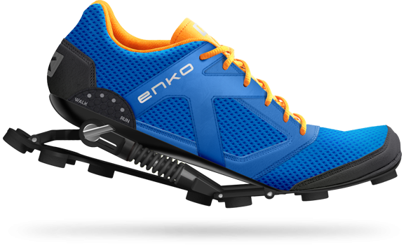 Enko, zapatillas para runners con amortiguadores