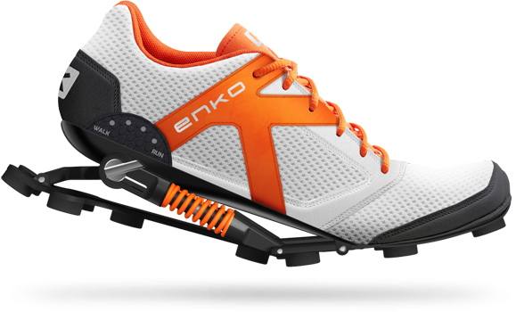 Enko, zapatillas para runners con amortiguadores